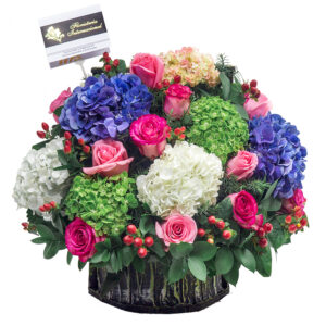 TO-16 Canasta Hortensias