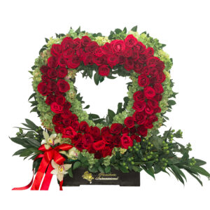 TO-02 Corazón alto en Rosas